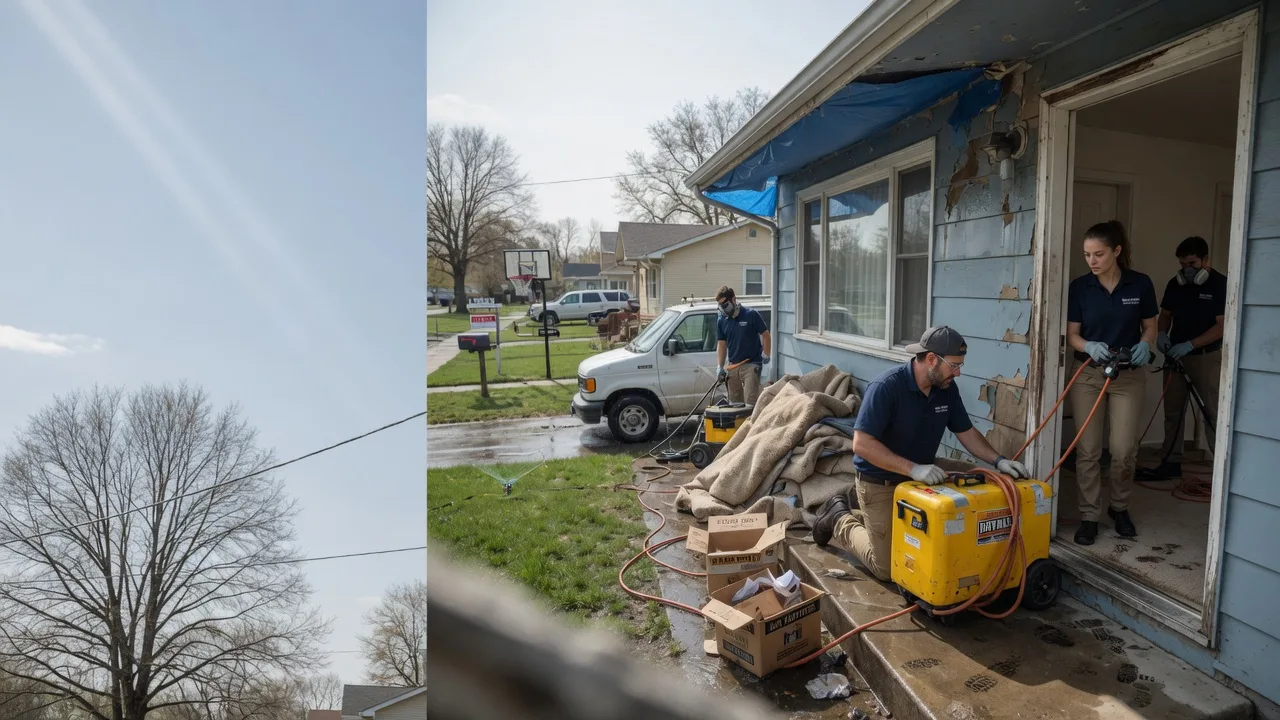 Basement Flood Cleanup in Concordia, MO near me